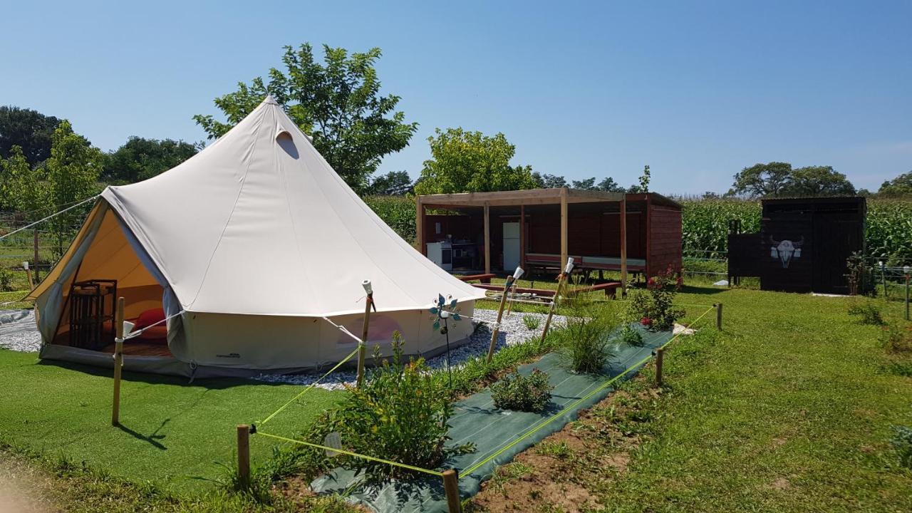La Petite Ferme De Pouillon - Parc Animalier - Aire De Loisirs Bed & Breakfast Eksteriør bilde