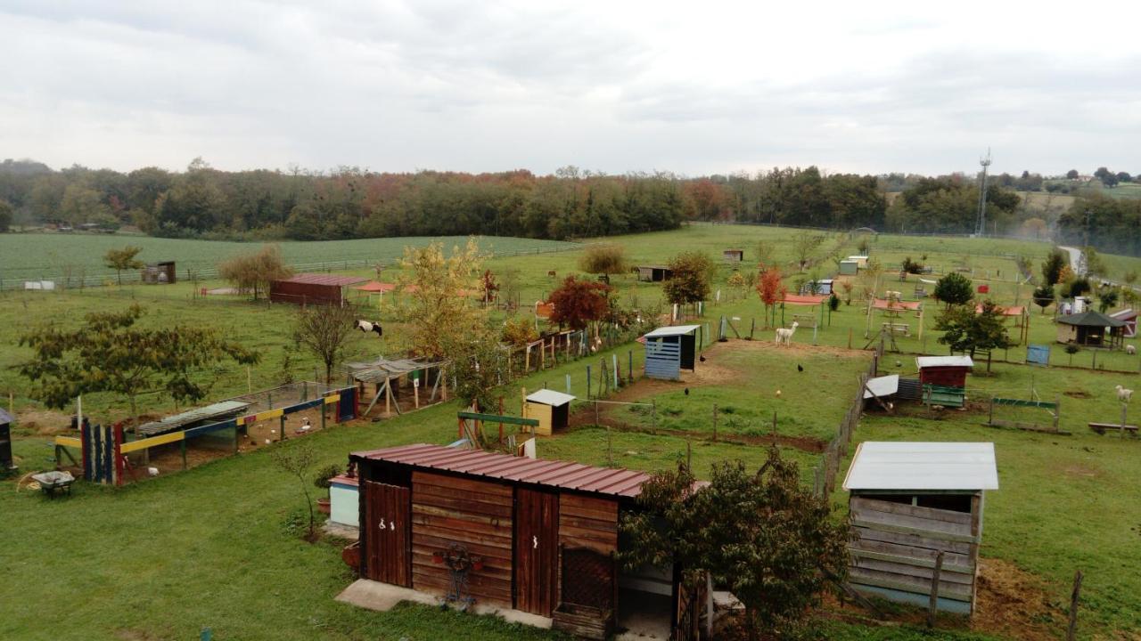 La Petite Ferme De Pouillon - Parc Animalier - Aire De Loisirs Bed & Breakfast Eksteriør bilde
